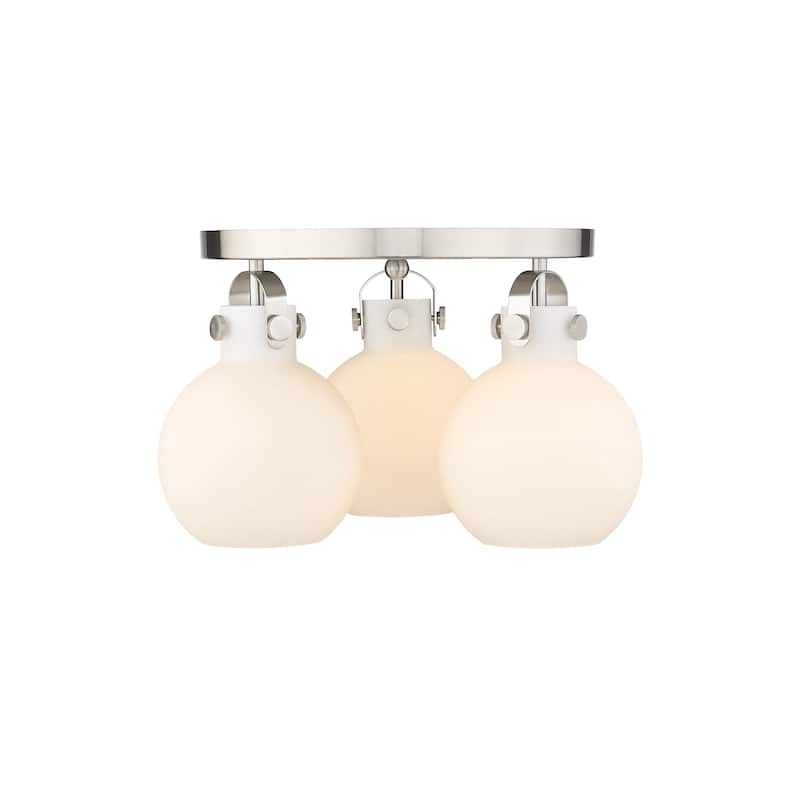 Innovations Lighting Newton Sphere - 3 Light 7" Flush Mount