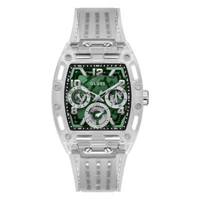 Guess Men's Clear Green Dial Watch - GW0499G8 - 6 (36)