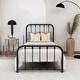 preview thumbnail 52 of 53, Alazyhome Sturdy Metal Platform Bed Frame