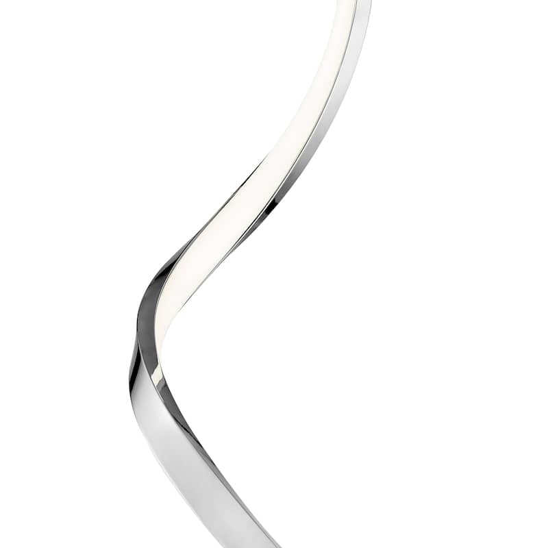 Modern Spiral Dimmable Integrated LED Table Lamp - N/A