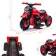preview thumbnail 22 of 25, Qaba Ride on Motorcycle, 6V Ride on Bubble Car w/ Music, Cream White