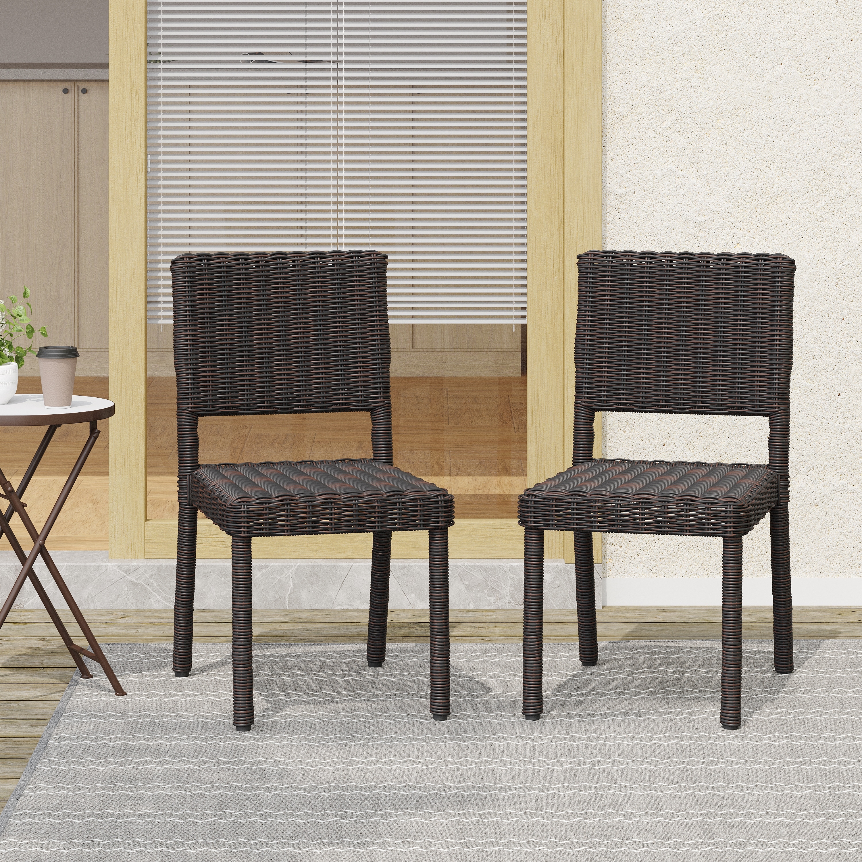 Christopher Knight Home - Elegant and Durable Patio Dining Chairs, Set of 2