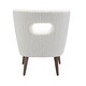 preview thumbnail 6 of 34, Dulcinea Ullna Lambskin Sherpa Upholstery Accent Chair by HULALA HOME