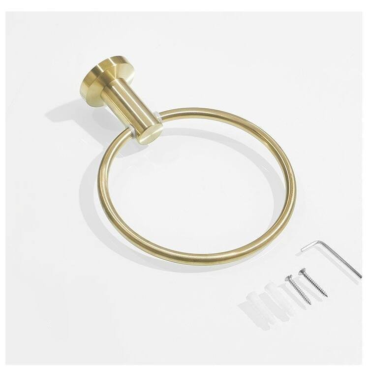 DCP Stainless Steel Towel Ring, Silver Bed Bath & Beyond 38238806