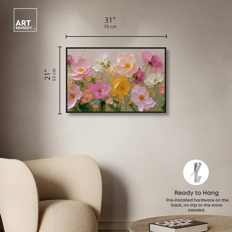 Expressed in Petals II Canvas by Art Remedy