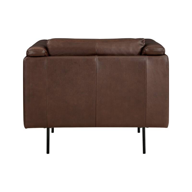 Nottawa Leather Living Room Chair