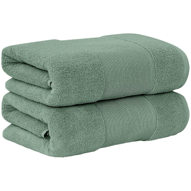 Modern Threads Air Cloud 2-Pack Oversized Bath Sheet Set