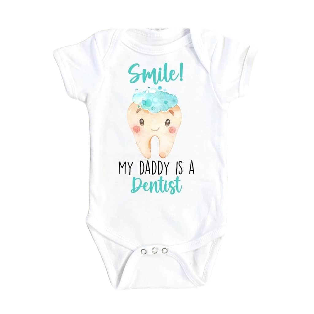 Dental - Baby Boy Girl Clothes Infant Bodysuit Funny Cute Newborn 17
