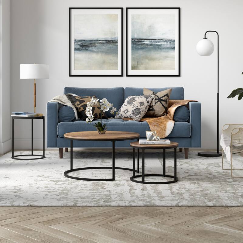 Watson Round Nested Coffee Table with MDF Top