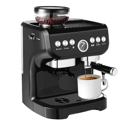 Espresso Machine Commercial Coffee Maker Automatic Garland Steam Milk Frothing Machine