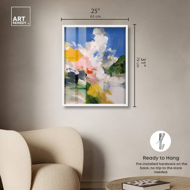 Clouds and Color II Shadowbox by Art Remedy