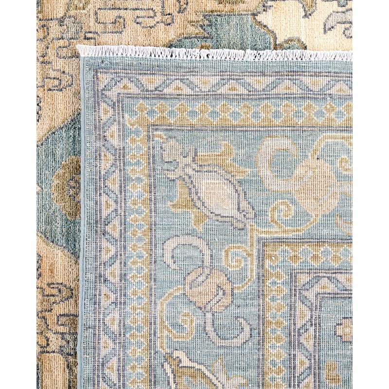 Serapi One-of-a-Kind Hand-Knotted Area Rug - Gray - 9' 2" x 12' 0"