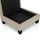 preview thumbnail 11 of 34, Furniture of America Xenia Modern Chenille Ottoman with Storage