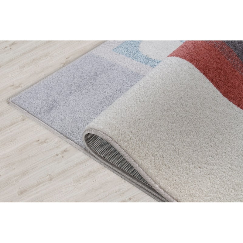 Multicolor Boho Rustic Area Rug Tapis Living Room