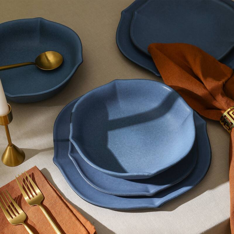 Stone Lain Baskerville Stoneware Dinnerware Set