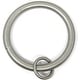 preview thumbnail 23 of 30, Set of 14 Solid Metal Window Drapery Curtain Panel Ring with Eyelet, 1.5" Inner Diameter, Fits Up to 1.25" Rod