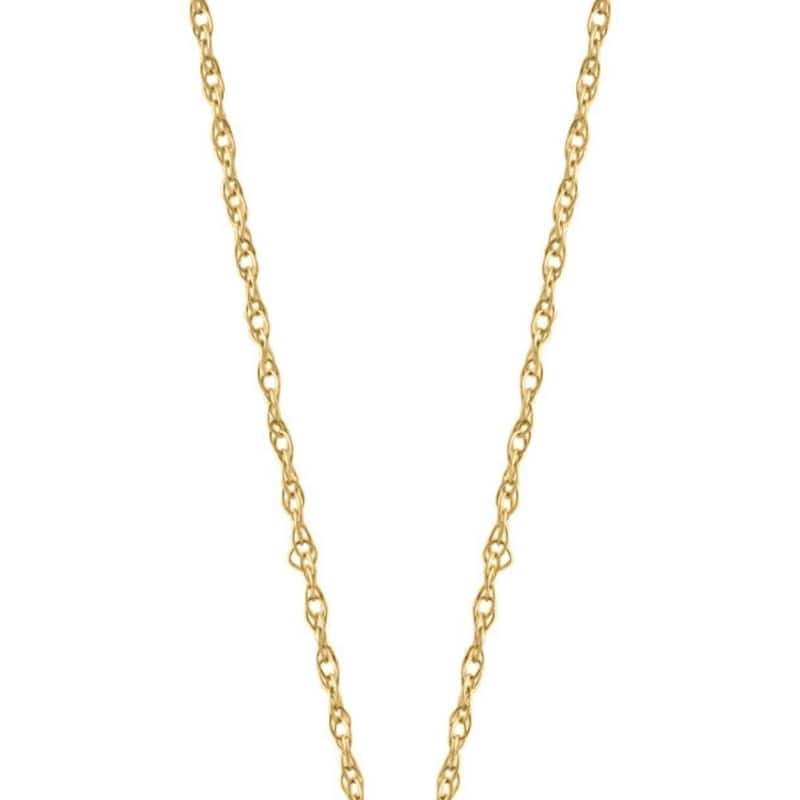 1/4Ct TW Round Diamond Circle Halo Pendant Yellow Gold Lab Grown Necklace