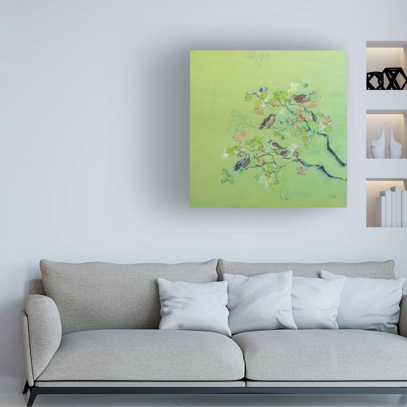 (TARGET EXCLUSIVE) Kellie Day 'Bird Song' Canvas Art