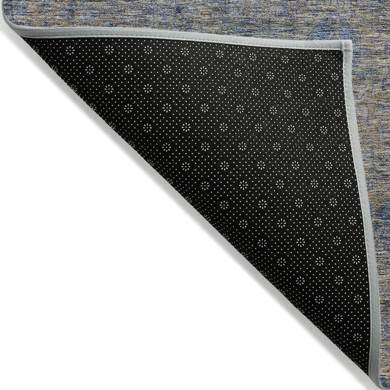 HomeRoots Oriental Transitional Rectangle Outdoor Rug