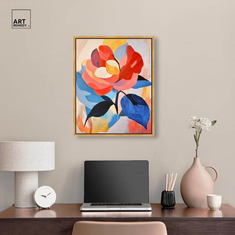 Chromatic Explosion I Canvas by Art Remedy