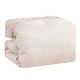 preview thumbnail 4 of 3, Wellco Bedding Comforter Set Bed In A Bag - 7 Piece Luxury Bedding Sets - Oversized Bedroom Comforters, Beige