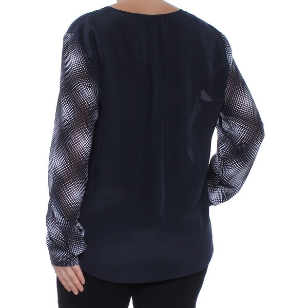 michael kors black blouse