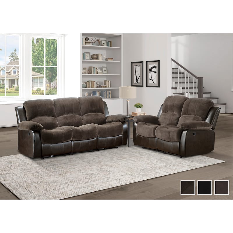 Lucca 2-Piece Reclining Living Room Set