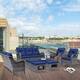 Option Navy Blue-Gray Rattan
