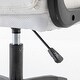 preview thumbnail 5 of 4, White Navy Ergonomic Height Adjustable Office Chair