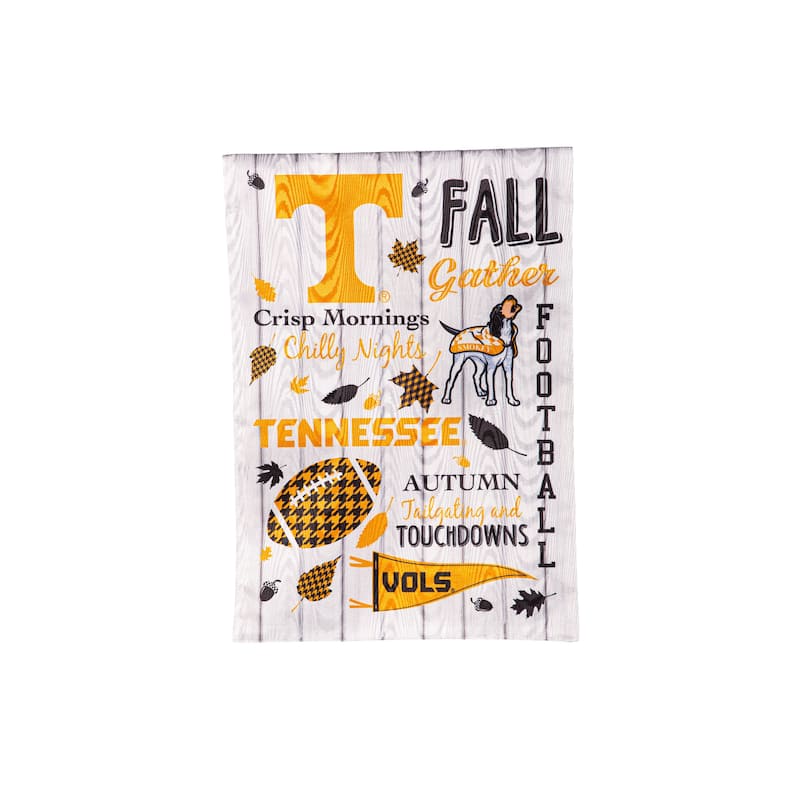 University of Tennessee, Moire Flag, Garden, Fall Seasonal