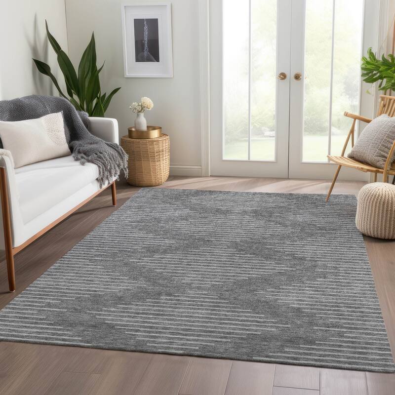 Premium Washable Super Soft Modern Geo Mayfield Rug