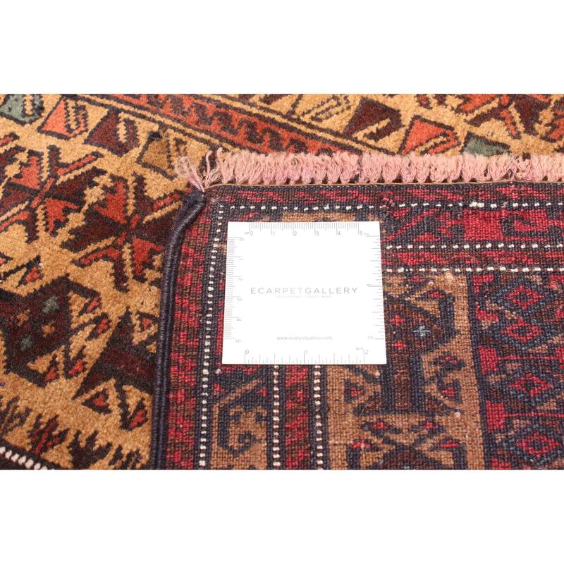 ECARPETGALLERY Hand-knotted Teimani Light Brown Wool Rug - 2'11 x 4'0