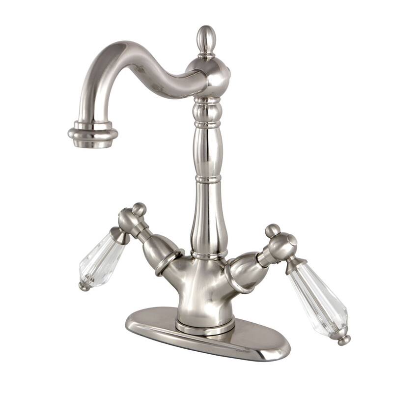 Kingston Brass Wilshire Centerset Bathroom Faucet - Includes Metal