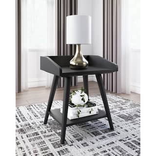 Signature Design by Ashley Blariden Black Accent Table