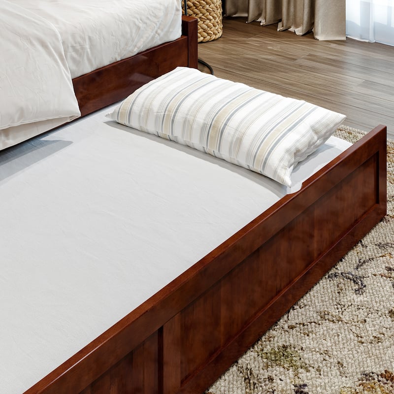 Cambridge Twin Wood Daybed with Twin Size Trundle