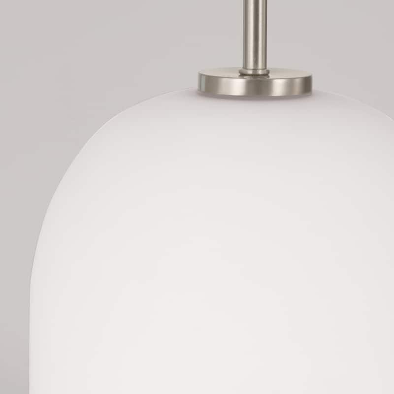 Lawson 1-light Pendant w/ Soft White Glass