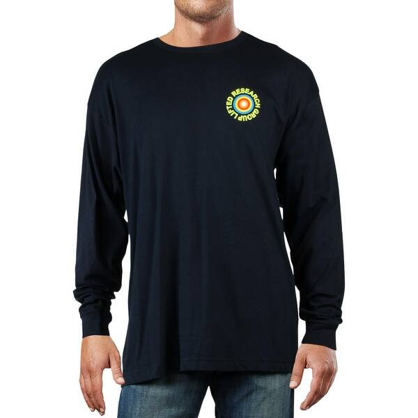 Shop Lrg Mens Graphic T Shirt Crewneck Long Sleeve Xl