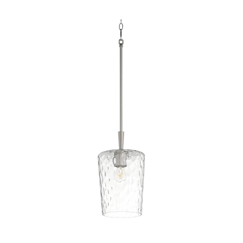 Quorum International 3204 8" Wide Pendant - Satin Nickel