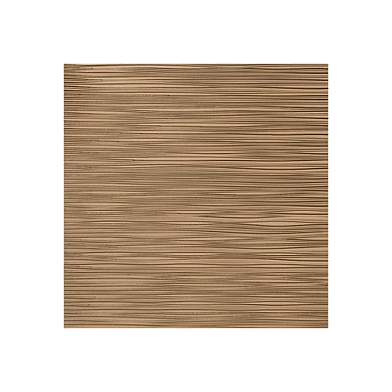FASÄDE Ripple Horizontal 4-foot x 8-foot PVC Wall Panel in Brushed Nickel - Sample
