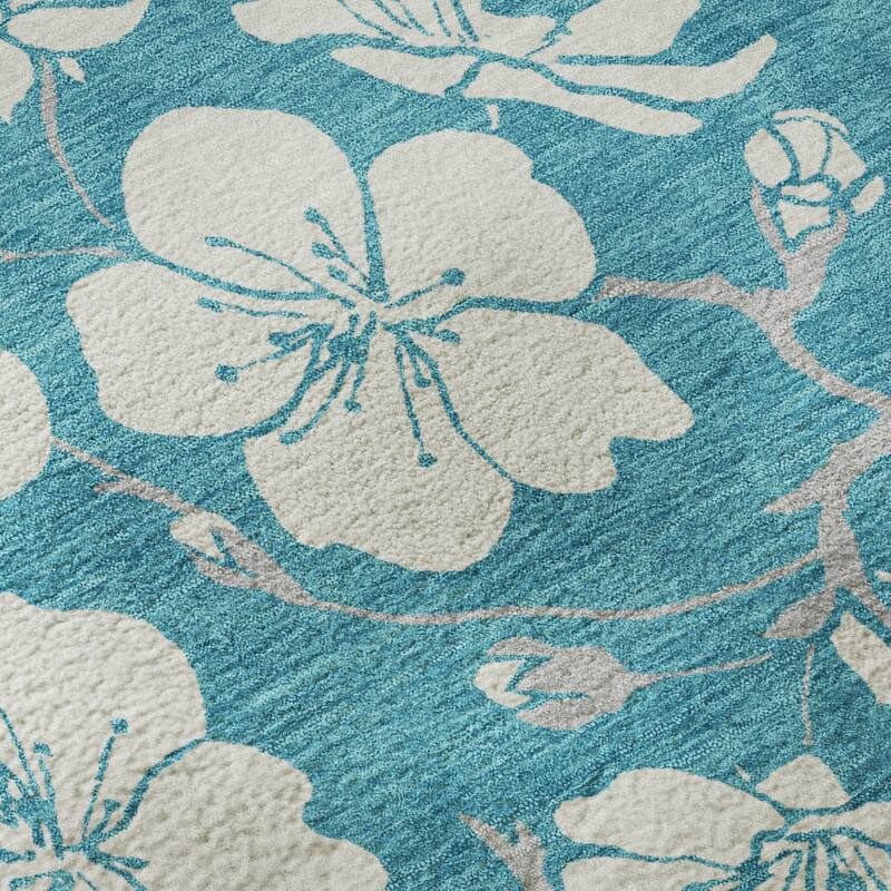 Premium Washable Super Soft Modern Floral Mayfield Rug
