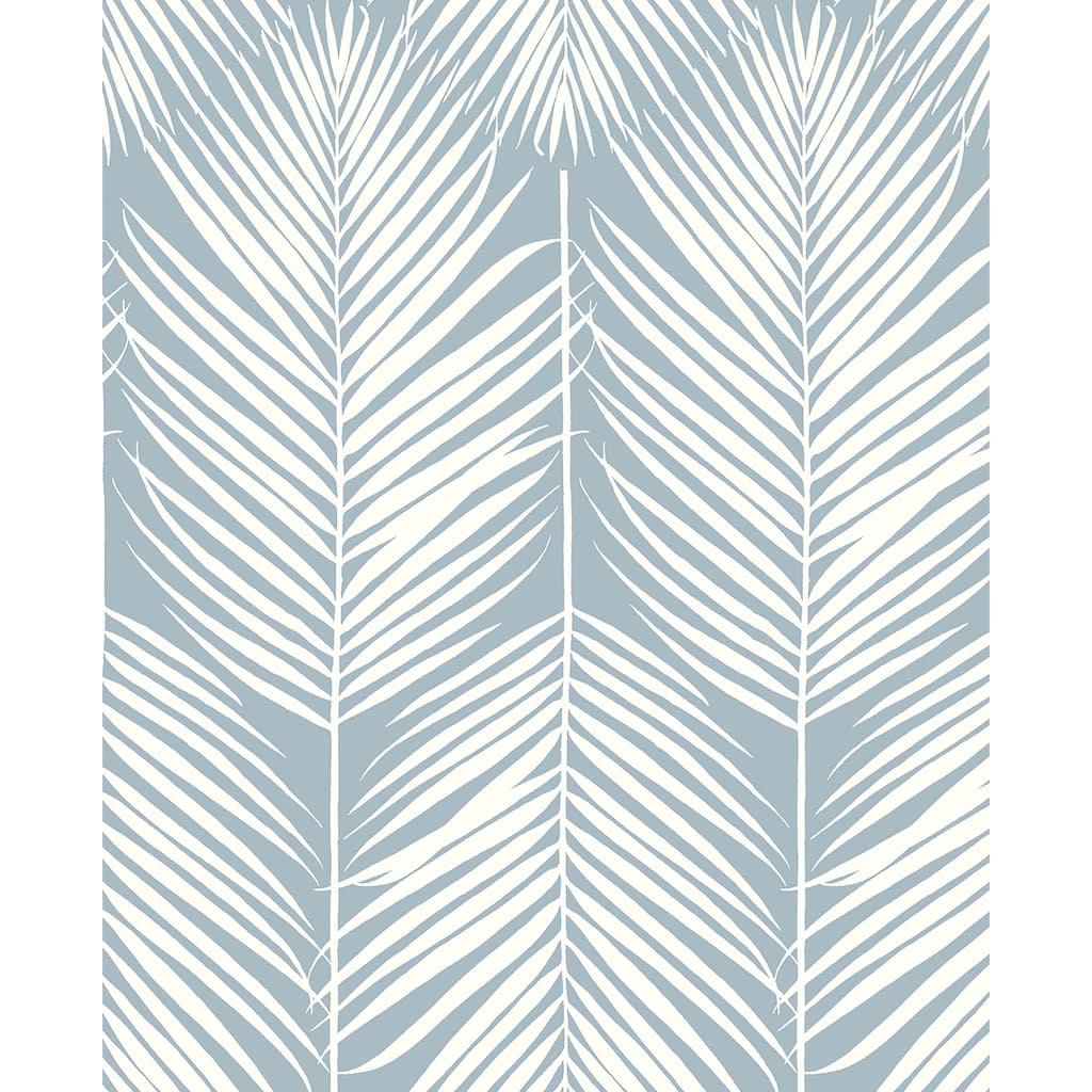 Seabrook Designs Palm Silhouette Prepasted Wallpaper