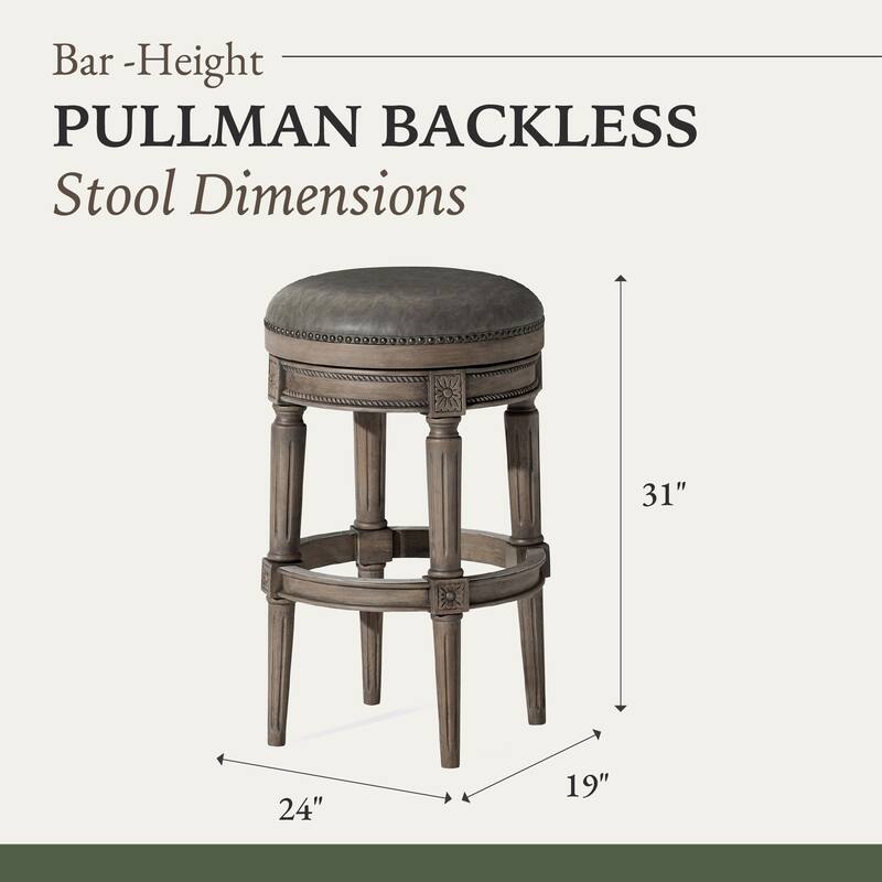 Maven Lane Pullman Backless Kitchen Stool