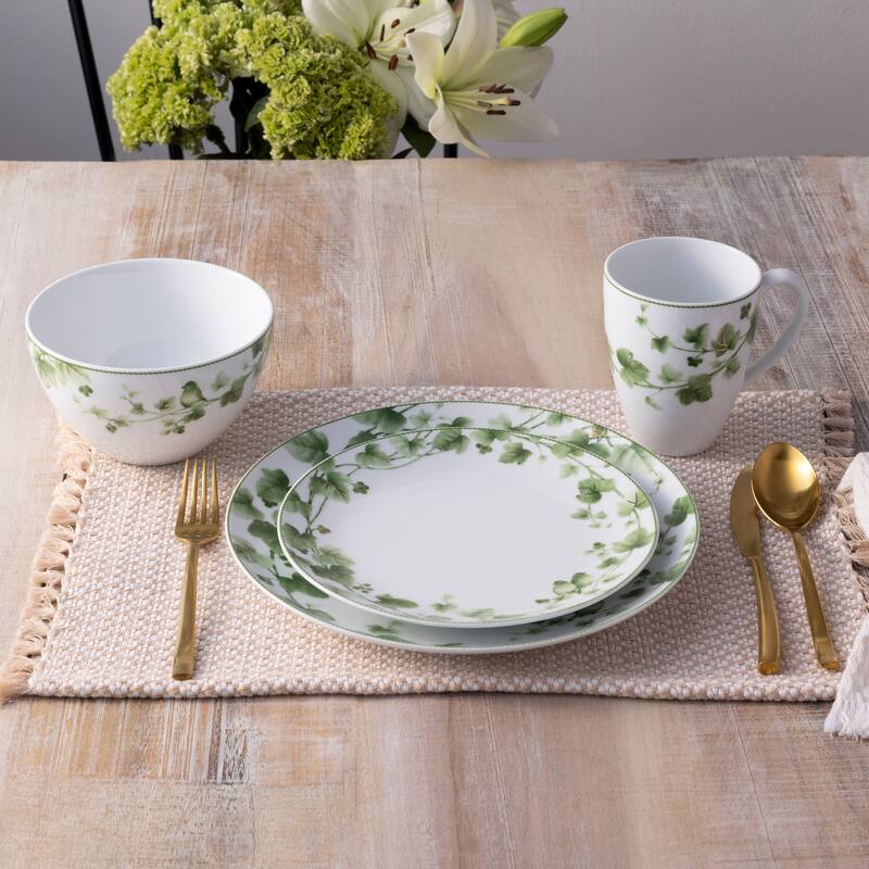 Ivy Whisper 4-Piece Place Setting, Service for 1