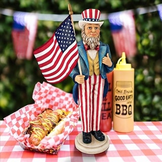 Design Toscano Uncle Sam Yankee Doodle Dandy Statue - Bed Bath
