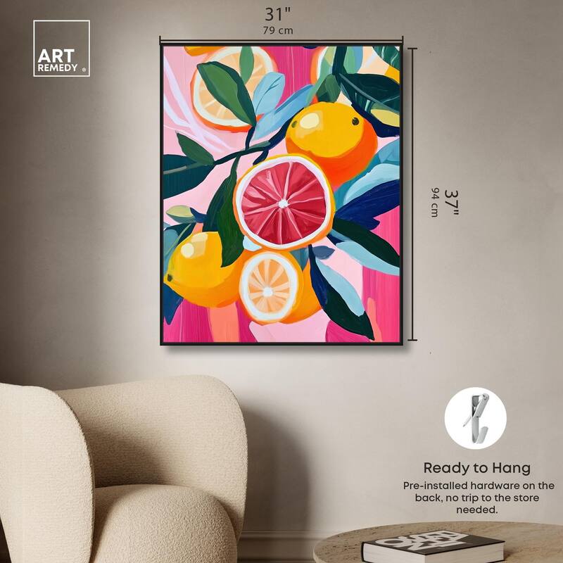 Juicy Paradox I Canvas by Art Remedy