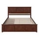 preview thumbnail 75 of 118, Madison Platform Bed with Matching Footboard with Storage Drawers