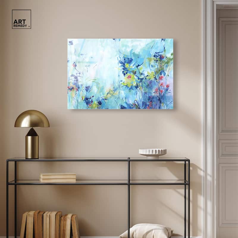 Botanical Journey Acrylic by Art Remedy, Ready to Hang