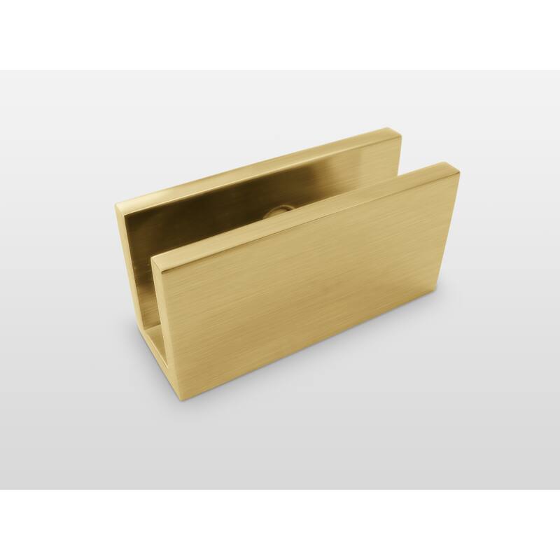 Glass Warehouse 78" x 39" x 38" Frameless 90 Degree Shower Enclosure - Wall Hinge