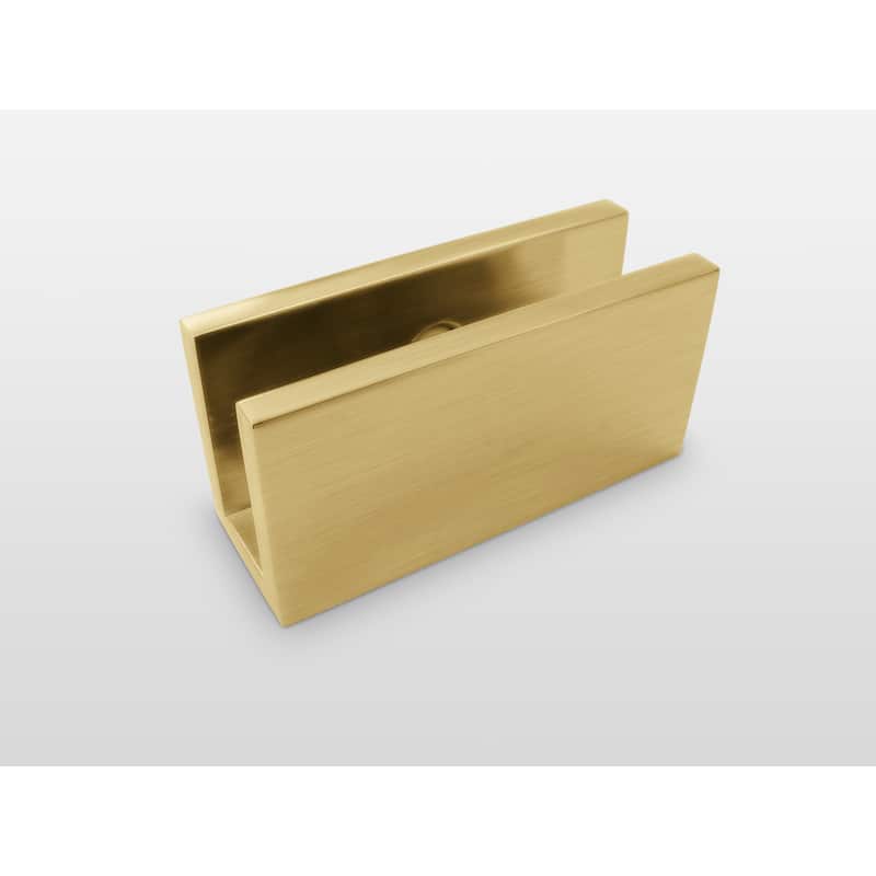 Glass Warehouse 78" x 59" x 34" Frameless 90 Degree Shower Enclosure - Glass Hinge