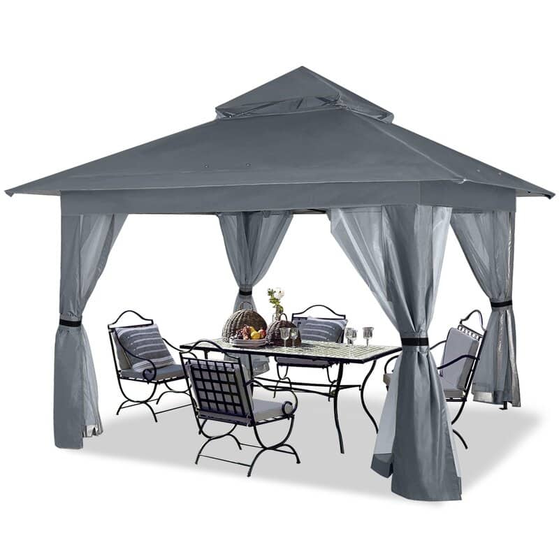 ABCCANOPY 13'x13' Pop Up Gazebo with Mosquito Netting - 13ftx13ft